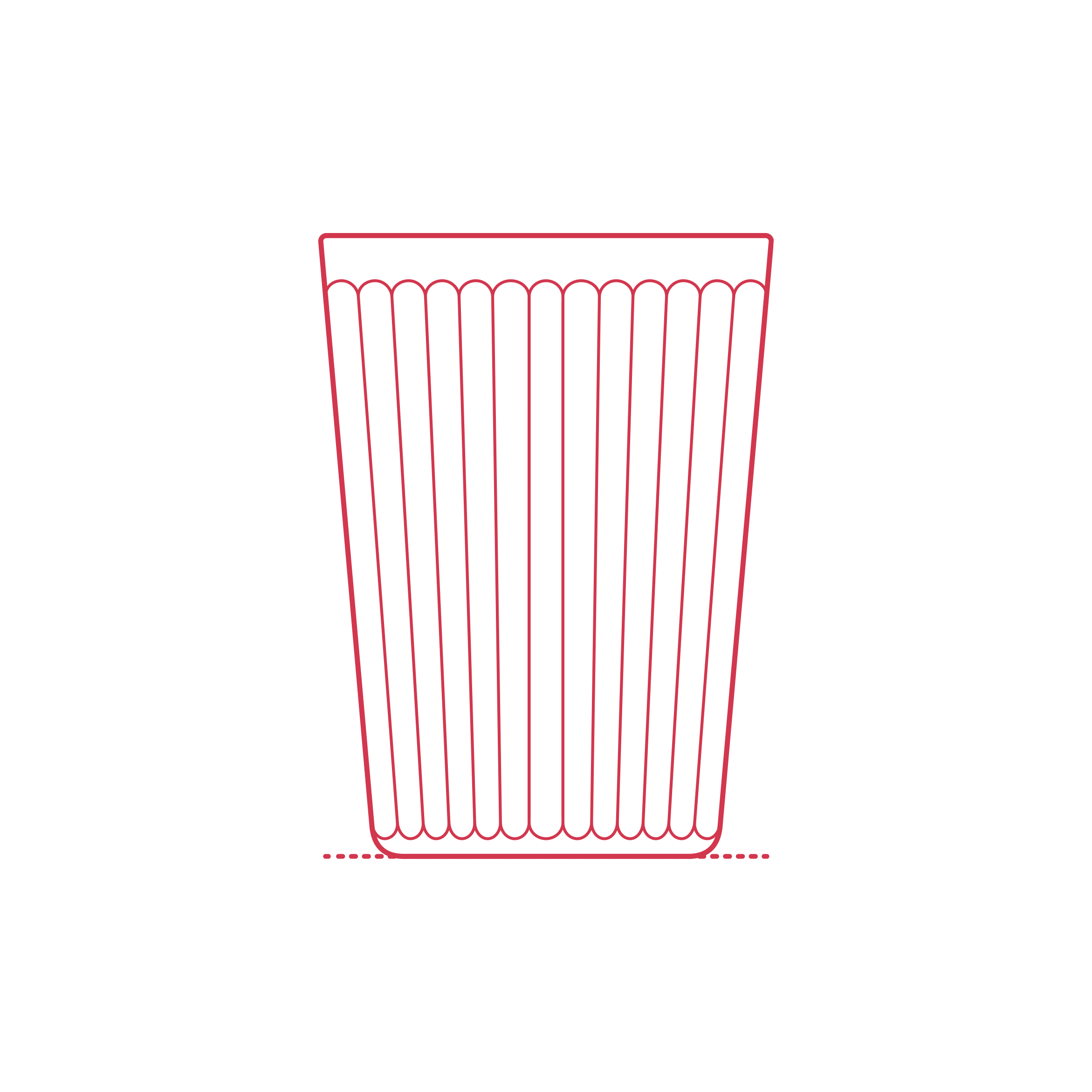 Objects Drinking Glasses Ikea Kallna Glass 10 Oz Line Art Svg Vector Free Vectors